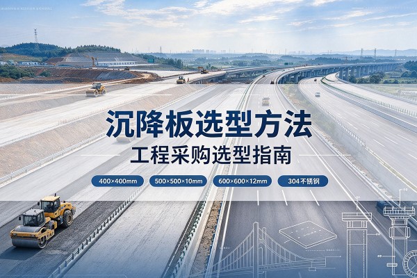 中宁沉降板选择方法