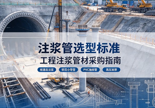 中宁注浆管选型标准